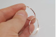 Винтажные круглые серьги из розового золота 14K 585 пробы cen018r cen018r