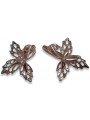 Boucles d’oreilles en or zlotychlopak.pl ★ Échantillon d’or ★ 585 333 Prix bas!