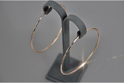 Златни обеци ★ zlotychlopak.pl ★ Златна проба 585 333 Ниска цена!