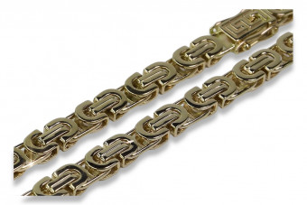 Російське рожеве радянське золото Bizantina chain