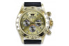 14K Yellow Gold Diamond Men's Watch mw014ydg