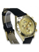 Reloj de oro para hombre Geneve ★ zlotychlopak.pl ★ Pureza de oro 585 333 Precio bajo!