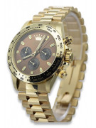 Reloj de oro para hombre Geneve ★ zlotychlopak.pl ★ Pureza de oro 585 333 Precio bajo!