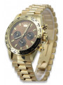 Reloj de oro para hombre Geneve ★ zlotychlopak.pl ★ Pureza de oro 585 333 Precio bajo!