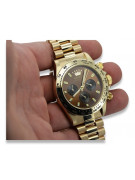 Goldene Herrenuhr Geneve ★ zlotychlopak.pl ★ Gold Reinheit 585 333 Niedriger Preis!