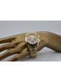 Gold men's watch Geneve ★ zlotychlopak.pl ★ Gold purity 585 333 Low Price!