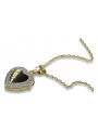 Gold pendant pendant ★ zlotychlopak.pl ★ Gold hallmark 585 333 low price