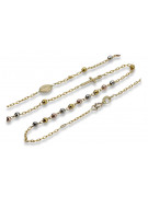 Yellow rose gold rosary chain ★ russiangold.com ★ Gold 585 333 Low price