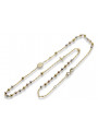 Yellow rose gold rosary chain ★ russiangold.com ★ Gold 585 333 Low price