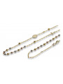 Yellow rose gold rosary chain ★ russiangold.com ★ Gold 585 333 Low price