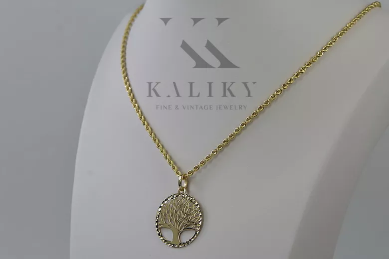 Gold pendant ★ zlotychlopak.pl ★ Gold sample 585 333 low price