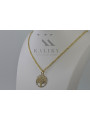 Gold pendant ★ zlotychlopak.pl ★ Gold sample 585 333 low price