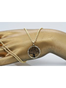 Gold pendant pendant ★ zlotychlopak.pl ★ Gold hallmark 585 333 low price