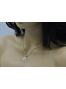 Gold pendant pendant ★ zlotychlopak.pl ★ Gold hallmark 585 333 low price