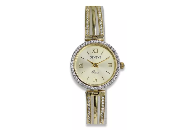 Gold ladies watch ★ zlotychlopak.pl ★ Gold purity 585 333 Low price!