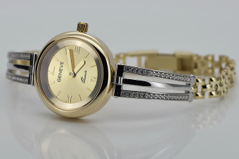 Reloj de Dama Geneve de Oro Amarillo de 14 Quilates lw040yw