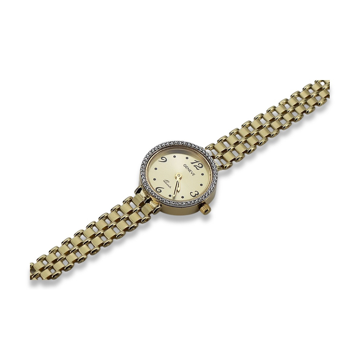 Reloj ★ de oro para damas zlotychlopak.pl Pureza de oro 585 333 ¡★ Precio bajo!