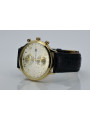 Montre homme en or jaune 14 carats Geneve mw005y