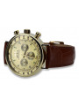 Reloj de Geneve para hombre en Oro Amarillo de 14 quilates mw012y-y