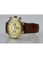 Reloj de Geneve para hombre en Oro Amarillo de 14 quilates mw012y-y