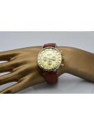 Ceas geneve de aur galben 14K mw012y-y