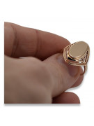 Russisch Sowjet rosa 14 Karat 585 gold Vintage Ring vrn026