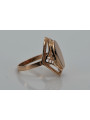 Russisch Sowjet rosa 14 Karat 585 gold Vintage Ring vrn026