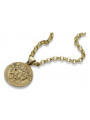 Gold pendant pendant ★ zlotychlopak.pl ★ Gold hallmark 585 333 low price