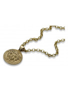 Gold pendant pendant ★ zlotychlopak.pl ★ Gold hallmark 585 333 low price