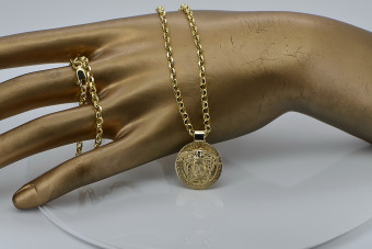 Pandantiv pandantiv de aur ★ zlotychlopak.pl ★ marca Gold 585 333 preț scăzut