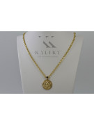 Gold pendant pendant ★ zlotychlopak.pl ★ Gold hallmark 585 333 low price