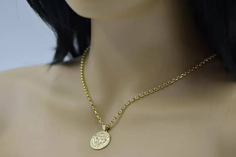 Gold pendant pendant ★ zlotychlopak.pl ★ Gold hallmark 585 333 low price