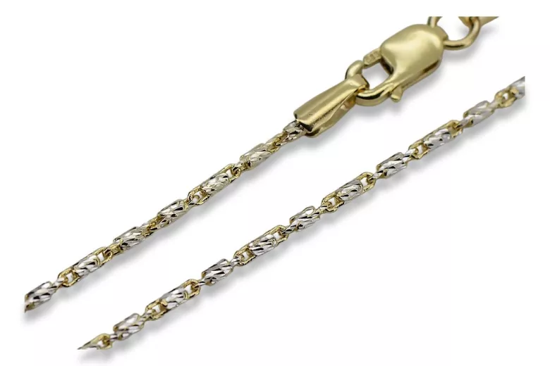 Yellow rose gold chain ★ russiangold.com ★ Gold 585 333 Low price