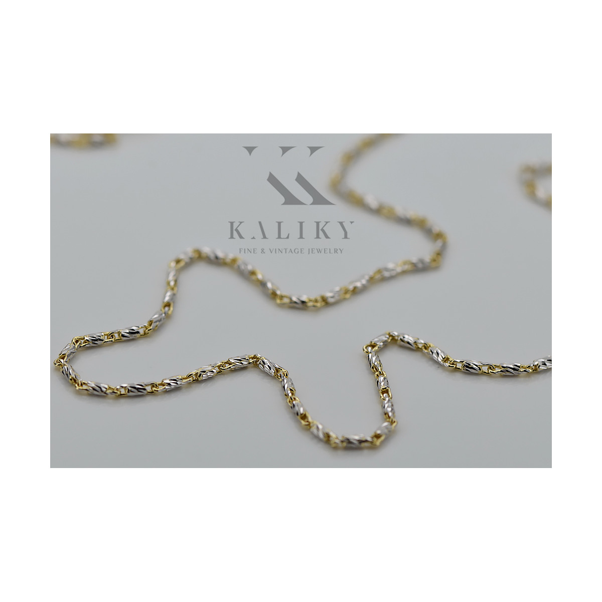 Yellow rose gold chain ★ russiangold.com ★ Gold 585 333 Low price