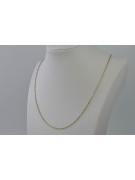 Yellow rose gold chain ★ russiangold.com ★ Gold 585 333 Low price