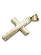 Golden Catholic Cross ★ russiangold.com ★ Gold 585 333 Low price