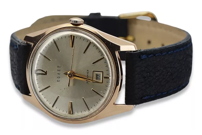 Elegancki zegarek Vintage 14k z różowego złota vw004