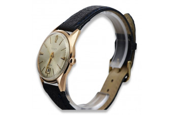 Vintage Rose Gold Poliot Watch vw004