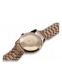 "Vintage Rose 14k Gold Men's Pilot Watch - Timeless Elegance for Him" vw004r&mbw009r