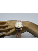 "Vintage Rose 14k Gold Men's Pilot Watch - Timeless Elegance for Him" vw004r&mbw009r