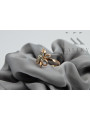 Russisch Sowjet rosa 14 Karat 585 gold Vintage Ring vrn043