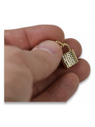 Pendentif ★ en or zlotychlopak.pl ★ Echantillon d’or 585 333 prix bas