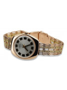 Reloj de oro de 14k con rosa vintage para hombre vw002&vbw002