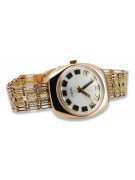 Reloj de oro de 14k con rosa vintage para hombre vw002&vbw002