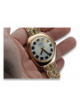 Reloj de oro de 14k con rosa vintage para hombre vw002&vbw002