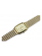 Gold men's watch Geneve ★ zlotychlopak.pl ★ Gold purity 585 333 Low Price!