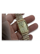 Gelbgold Herrenuhr Geneve in 14 Karat 585 Gold mw002y&mbw004y