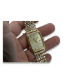 Gold men's watch Geneve ★ zlotychlopak.pl ★ Gold purity 585 333 Low Price!