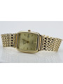 Gold men's watch Geneve ★ zlotychlopak.pl ★ Gold purity 585 333 Low Price!