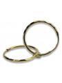 Gold Ohrringe ★ zlotychlopak.pl ★ Gold Probe 585 333 Niedriger Preis!